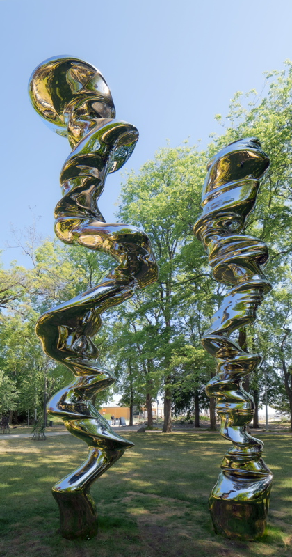 24 - Part of a series of sculptures titled Points of View by the renowned British-German sculptor Tony Cragg